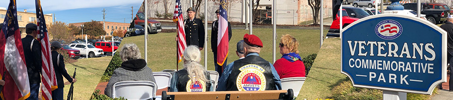 Veterans Commemorative Header Image