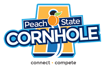 Peach State Cornhole Logo