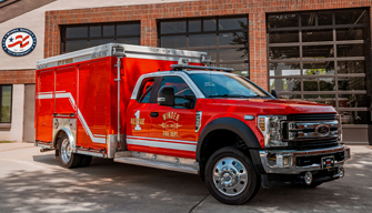 2019 Custom Truck and Body Ford F-550 Rescue Truck