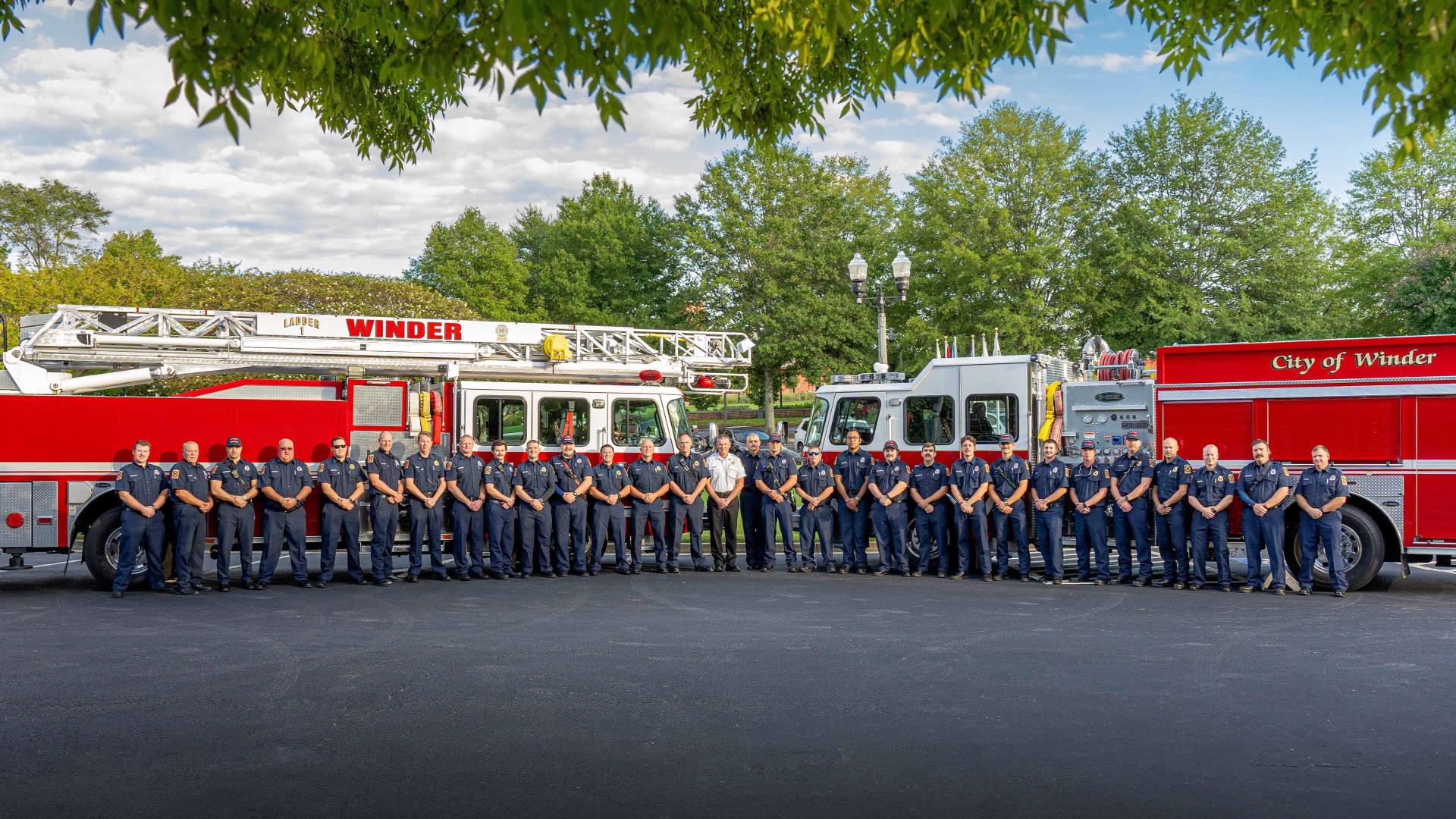 Winder Fire Group Photo 2024